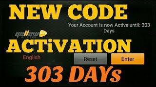 NEW CODE ACTIVATION YELLOW IPTV FOR 303 DEYS (2018)