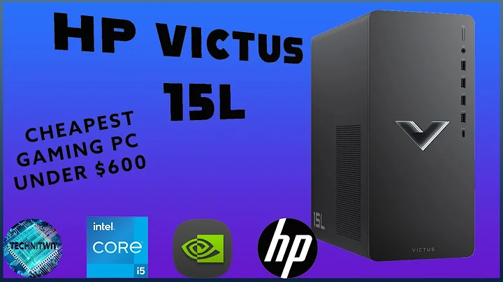Desembalando e Atualizando o HP Victus 15L - PC Gamer Acessível!