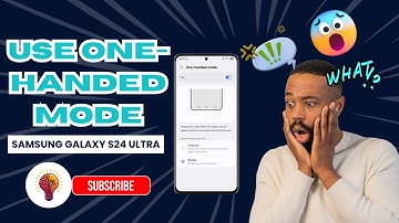 How To Use One-Handed Mode On Samsung Galaxy S24 Ultra | Full Guide 2025
