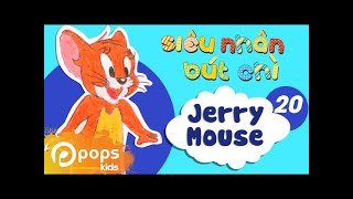 Hướng Dẫn Vẽ Chuột Jerry - Siêu Nhân Bút Chì - Tập 20 - How to Draw Jerry Mouse (from Tom and Jerry)
