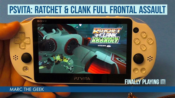 SuperPhillip Central: Ratchet & Clank: Going Commando HD (Vita) Review