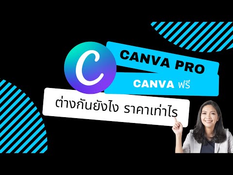 Canva Pro ราคาเท่าไร VS ตัวฟรี ต่างกันยังไง ? | การตลาดเข้าใจง่าย | พี่เมริ |