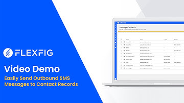 Easily Send Outbound SMS Messages to Contact Records in Twilio Flex with FLEXFIG