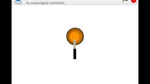 how to make a knife hit on scratch pt.3 (game using more blocks, operators and variables.)