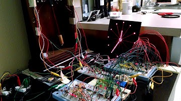 Pendulum Clock... early breadboard prototype!