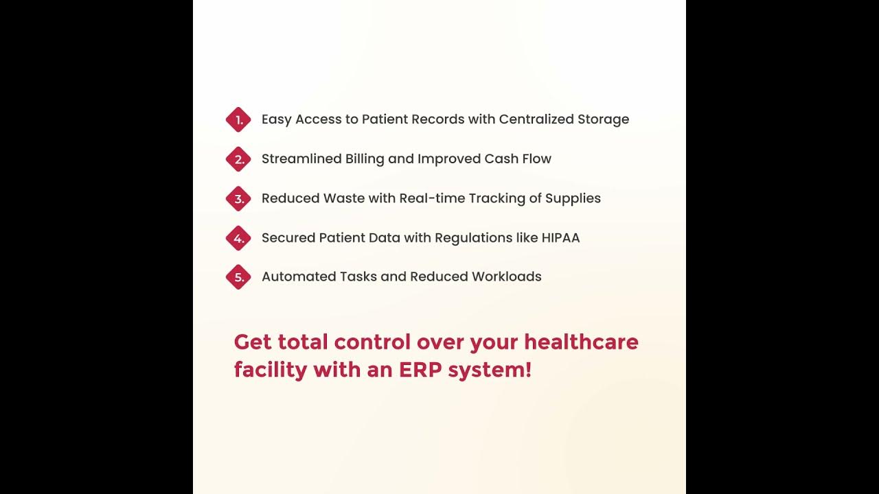 Transform your healthcare facilities with an open source erp system 