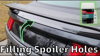 How to Fill/Patch Spoiler Holes
