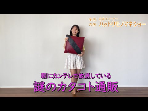 【ものまね】朝にカンテレで放送している謎のカタコト通販 ～「辛坊の旅」おまけ ハットリものまねショー～
