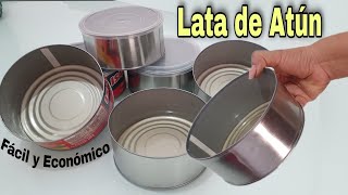 Mira Como Reutilizar y Crear Sin Gastar💰 Fácil y Económico de Hacer| LATA DE ATÚN ♻️ by CreArtistas del Reciclaje 11,056 views 3 months ago 10 minutes, 42 seconds