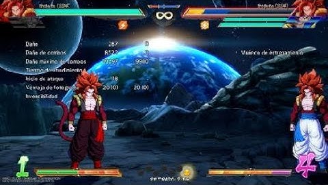 DRAGON BALL FighterZ [DBFZ Ver. 1.27] Gogeta SSJ4 Day 1 Combo