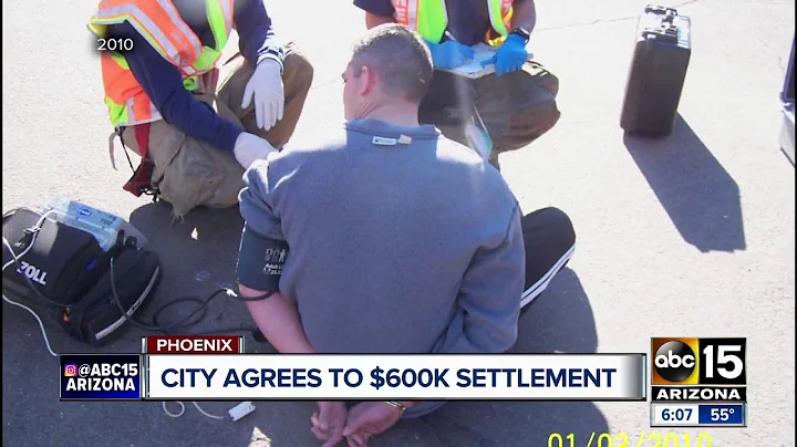 City of Phoenix agrees to $600,000 settlement in lawsuit