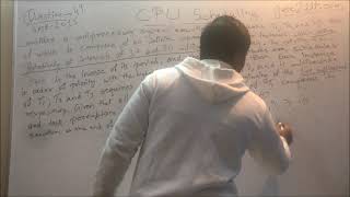 GATE - 2015 | OS | Q-49 | Consider a uniprocessor system executing three tasks T1 | GATE2IIT | PYQ