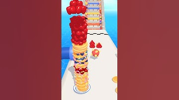 Pancake Run!😋😋🥞! Funny GamePlay! iOS/Android Games #Shorts
