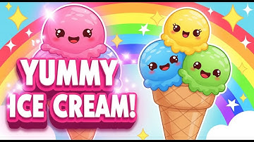 Yummy Ice Cream | Fun Learning Song for Kids | KIDZHUB