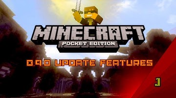 Minecraft Pocket Edition Update 0.9.0 All Features (known)