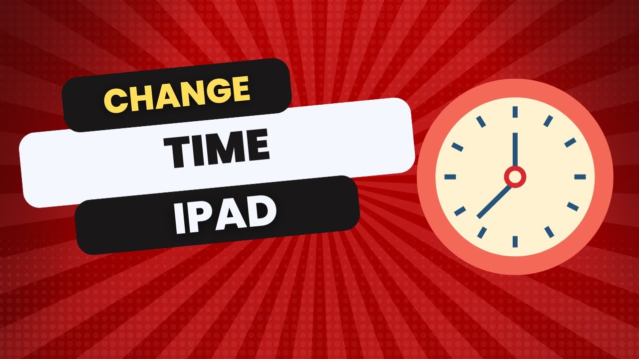 How To Change Time On IPad In 2024 YouTube