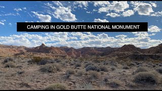 Full Camping in Gold Butte National Monument (near Las Vegas, NV) News