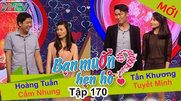 BẠN MUỐN HẸN HÒ #170 | Chàng trai Sài Gòn tuyên bố còn Tờ Rinh làm bà mối Cát Tường hú hồn 💑