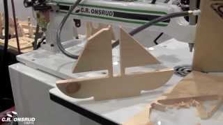 C.R. Onsrud 750SS Inverted Router: Sailboat Cutout Demo | Made in USA