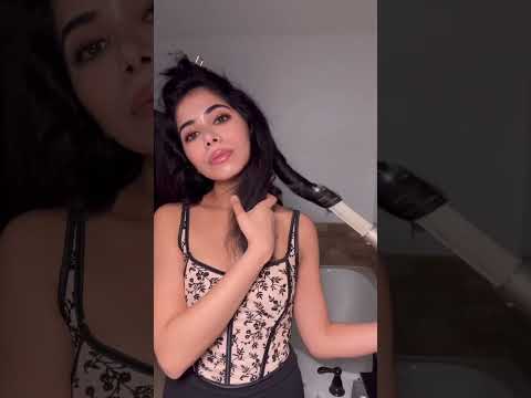 Voluminous Blow Out Routine  #blowout #hairstyle