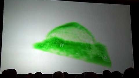 NVIDIA GPU Conference Keynote - Real-Time Fluid Simulation