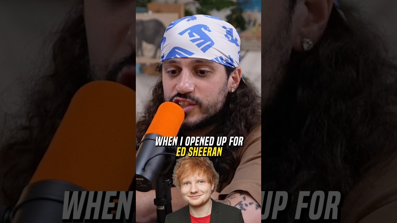 Why Russ Was Terrified to Open for Ed Sheeran