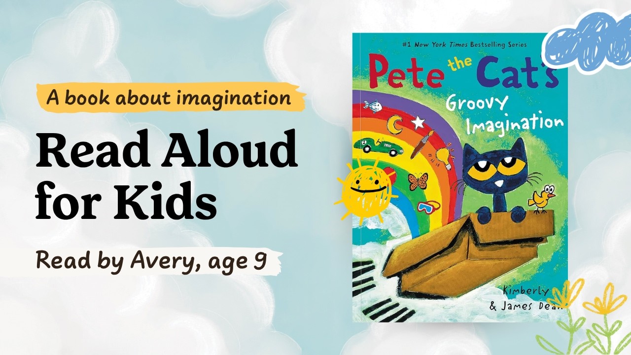 Pete the Cat’s Groovy Imagination 🐱🎨 | Kids Book Read Aloud - YouTube