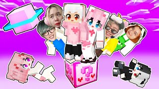 Kairon Và Hero Team Sinh Tồn 1 Block Trên Lucky Block Tình Yêu Siêu Cute Trong Minecraft