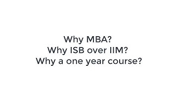 ISBian explains how to answer Why ISB Why PGP