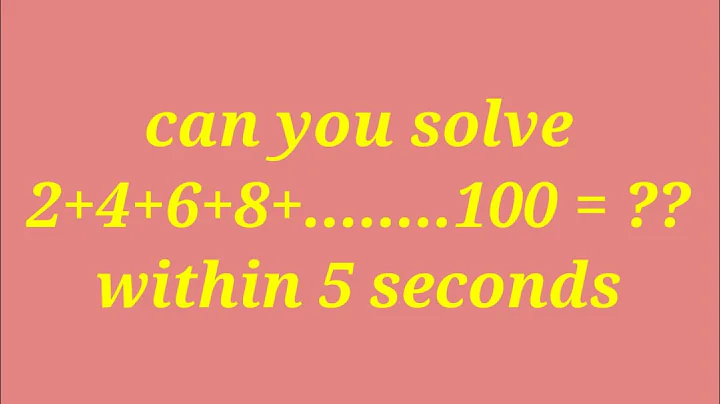 sum of even numbers from 1 to 100 || even numbers sum formula || sum of consecutive even numbers ||