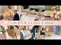 2023 CLEANING MOTIVATION / CLEAN WITH ME / Valentine&#39;s Day table scape