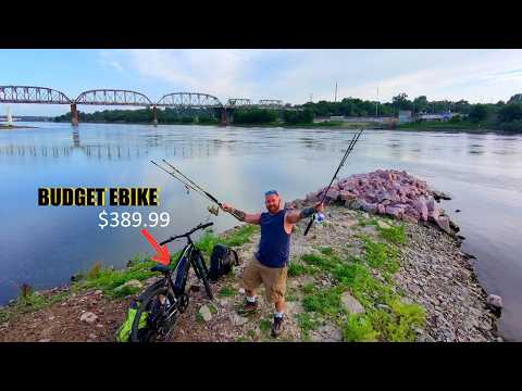 FINALLY A ACTUAL BUDGET FRIENDLY DECENT EBIKE AND FISHING DIALING IN GEAR