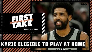 How big of a deal is Kyrie Irving being eligible in NYC for him and the Nets? | First Take
