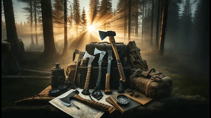 🪓Best Hatchet for Survival | BeaverCraft Hand Forged Hatchet Axe with Sheath AX1🪓