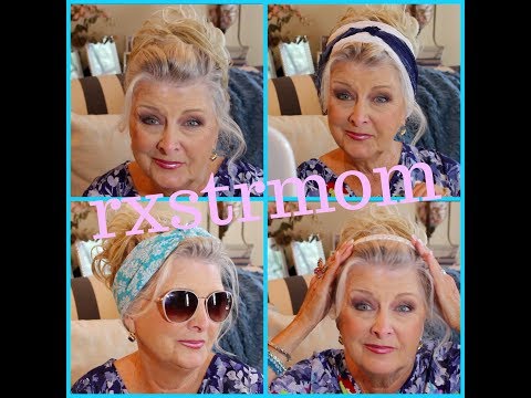 Hair ~ How I Do My Updo !! ~ Over 70 ~ The Aging Face 🦋