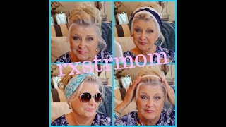 Hair ~ How I Do My Updo !! ~ The Aging Face 🦋