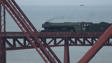 Great Steam Icons - The Flying Scotsman - The Forth Bridge
