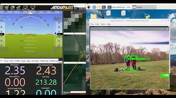 Raspberry Pi Drone Manual Flight with LIVE Object Detection
