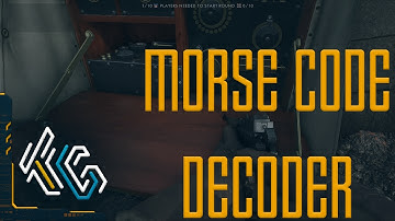 How To: Decode BF1 Easter Egg Morse Code