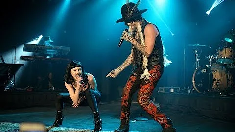 Ivy Levan & Adam Lambert  Black Cat (Live)