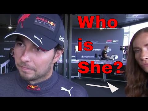 Porque Checo Perez esta con mujer en practicas de Formula 1 GP Paises Bajos. Ella es Alice Hedworth