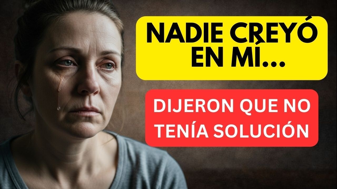 NADIE CREYÓ EN MÍ… HASTA QUE SOBREVIVÍ  La Historia Real de una Mujer que Tocó Fondo y Volvió M