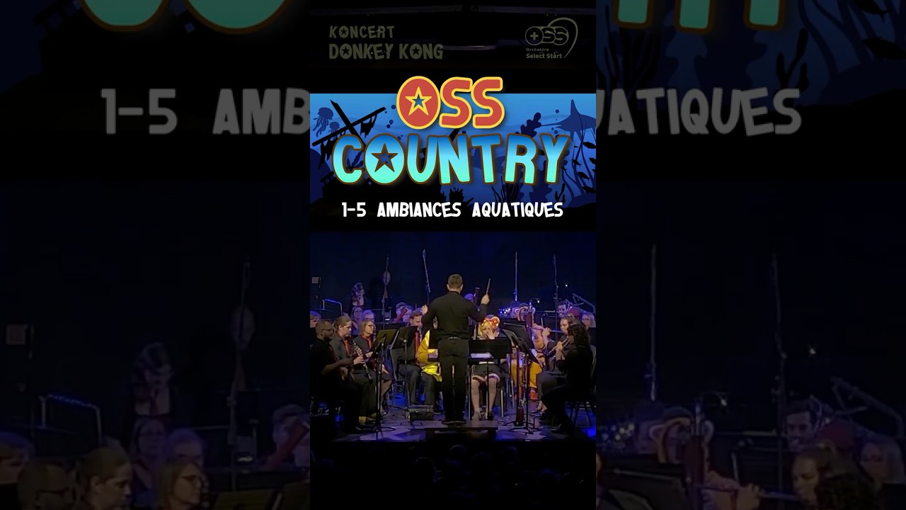 🎥 𝗞𝗼𝗻𝗰𝗲𝗿𝘁 𝗗𝗞 𝘀𝘂𝗿 𝗬T! | 𝗔𝗺𝗯𝗶𝗮𝗻𝗰𝗲𝘀 𝗮𝗾𝘂𝗮𝘁𝗶𝗾𝘂𝗲𝘀 - 𝗢𝗦𝗦 𝗖𝗼𝘂𝗻𝘁𝗿𝘆 🦑🪸 #donkeykong #videodrop #videogamemusic