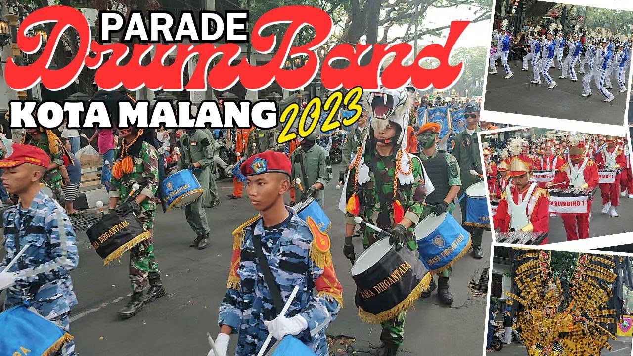 PARADE DRUMBAND KOTA MALANG 2023 #drumband #drumbandkotamalang #paradedrumband
