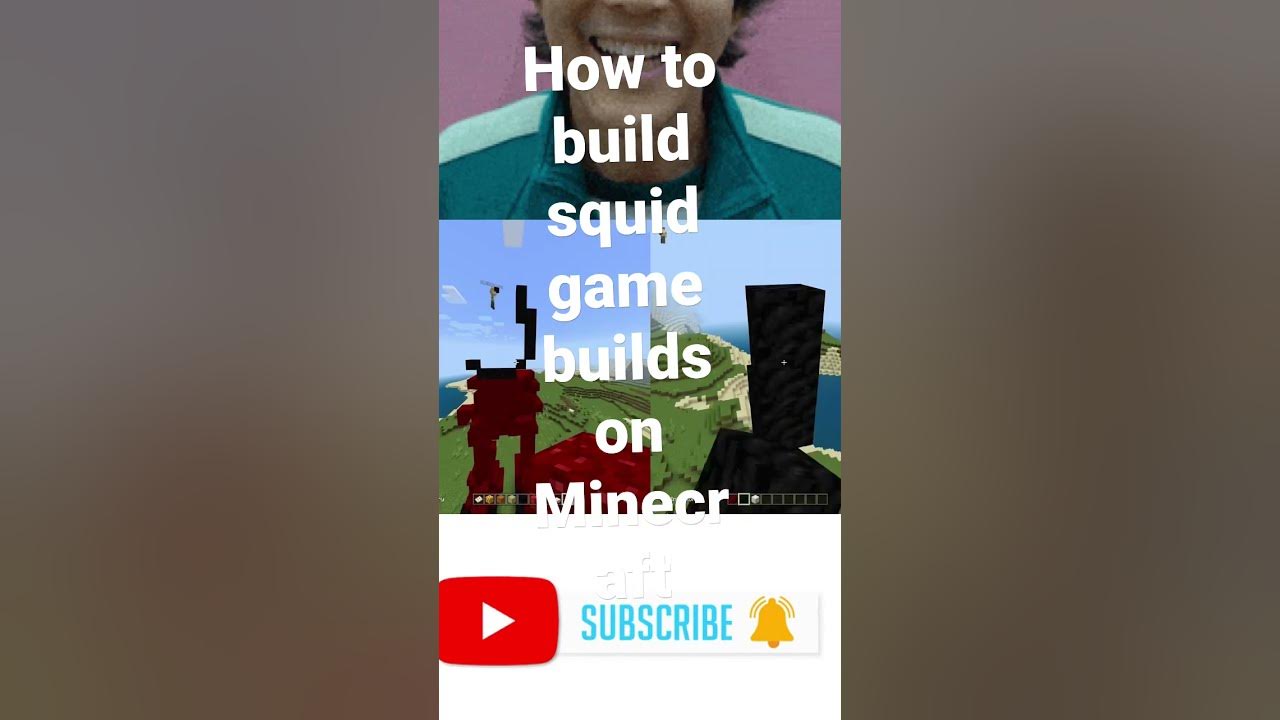 HOW TO BUILD SQUID AGME. BUOILD D ON MINECRAFT - YouTube