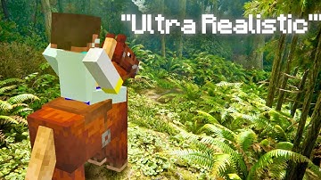 Realistic Minecraft But if I Take Damage My Game Changes…