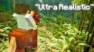 Realistic Minecraft But If I Take Damage My Game Changes