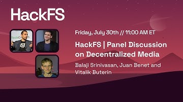 Decentralized Media, a panel with Balaji Srinivasan, Juan Benet, and Vitalik Buterin