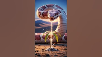 The Snake Saves Mango Plant in the Most Unexpected Way! 😭🥭 #ai #tree #save #snake #aistory