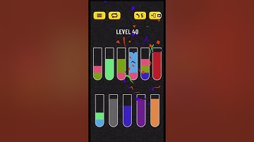 Water Sort Puzzle Level 39 & Level 40